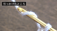 長編みのコースター：STEP 14/46